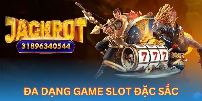 Đa dạng game slot đặc sắc là điểm hấp dẫn của nổ hũ Kuwin